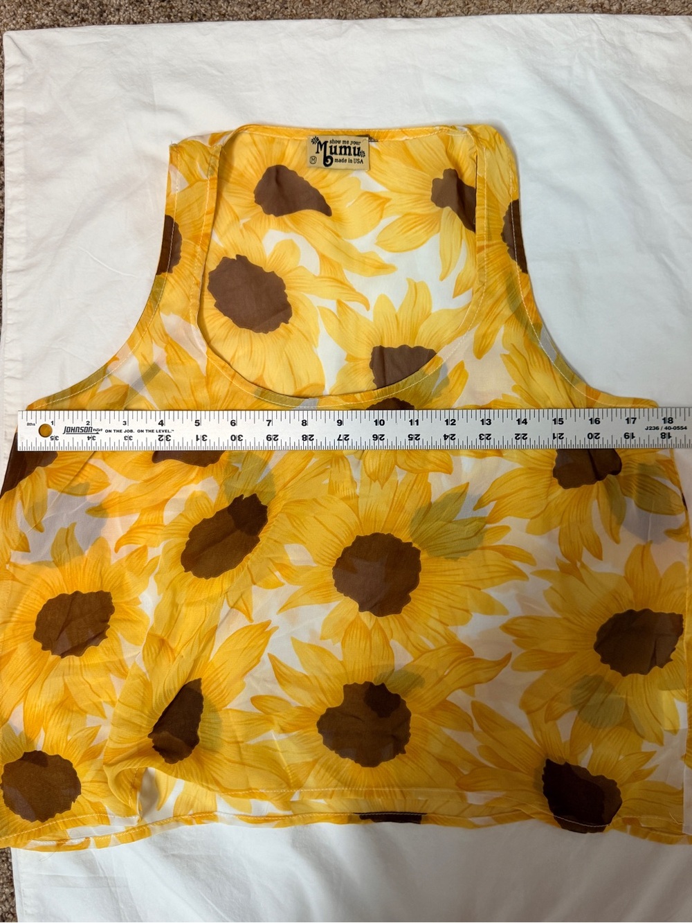 Show Me Your MuMu Sunflower Club Squirrel Tank Top Medium - Picture 9 of 9
